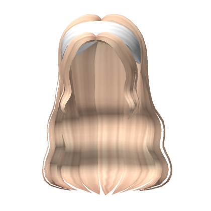 Long Wavy Blonde Hair - Roblox