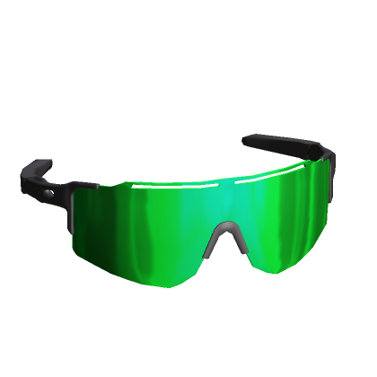 Roblox Item green tactical sunglasses
