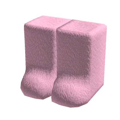 Y2K Fuzzy Red Boots - Roblox