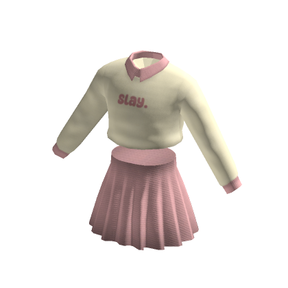 Kawaii Slay Pink Dress | Roblox Item - Rolimon's
