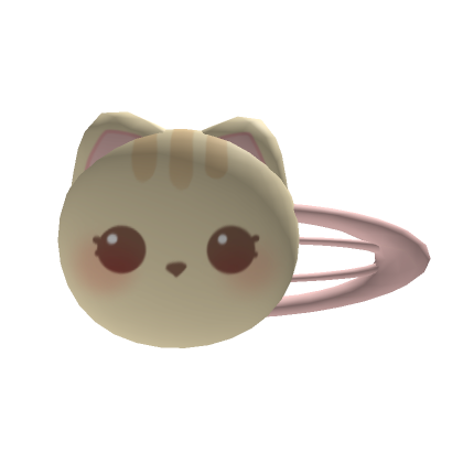 Roblox Item Kawaii Kitty Hairclip