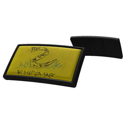 Roblox Item NO STEP ON SNEK FAST Flag Patch