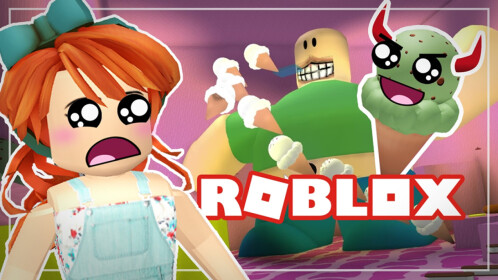 ESCAPE DA SORVETERIA ASSOMBRADA NO ROBLOX!! (Ice Cream Obby) 