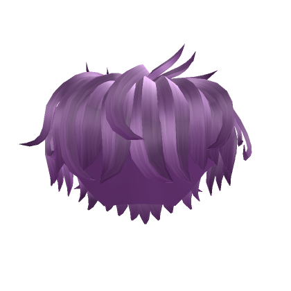 Purple Short Cool Hair's Code & Price - RblxTrade