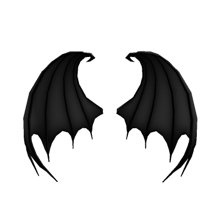 Roblox Item Huge Vampire Wings Black
