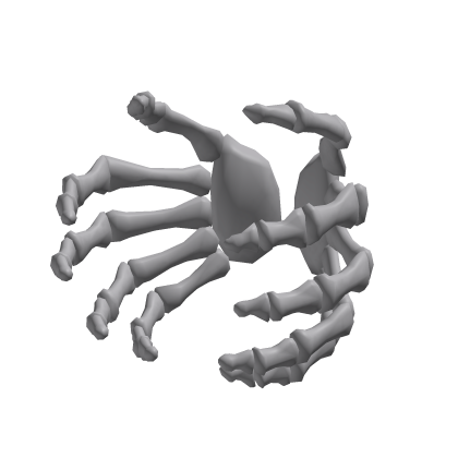 Skeleton Hands (Recolorable) - Roblox