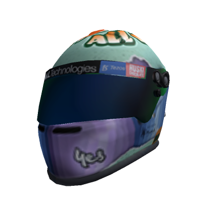 Daniel Ricciardo 2021 Helmet - Closed Visor's Code & Price - RblxTrade