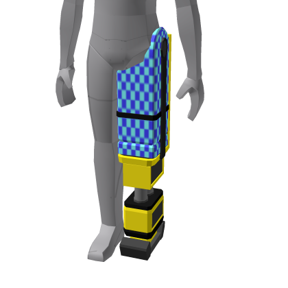 Blocky Mech Suit - Left Leg