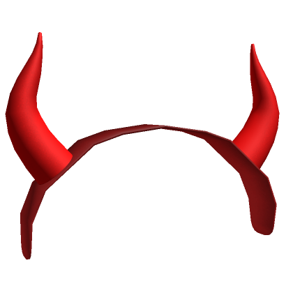 Roblox Item Demon Horns (Red)