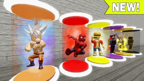 Super Hero VS Anime Tycoon - Roblox