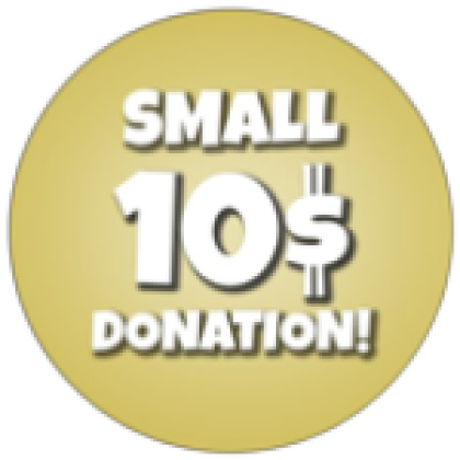 10 Donation - Roblox