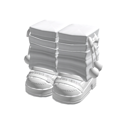 White pom pom best sale boots