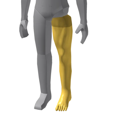 GOLDEN GIGACHAD - Left Leg