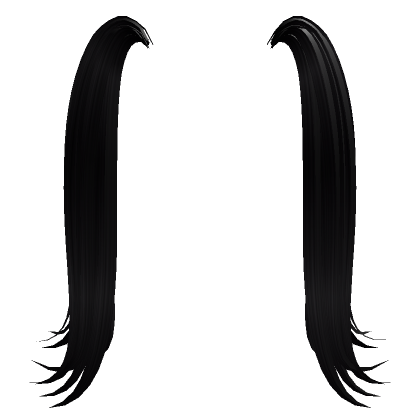 High Pigtail Hair Extension (white)'s Code & Price - RblxTrade