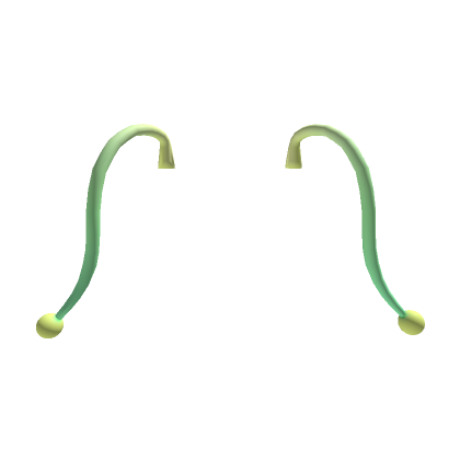 Green Droopy Alien Antennae's Code & Price - RblxTrade