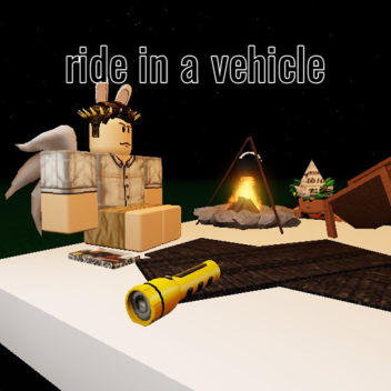 ride in a vehicle