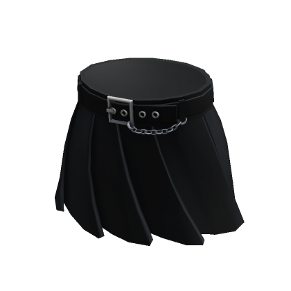 Black online skirt roblox