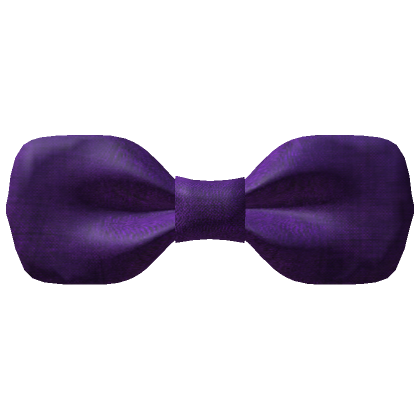Roblox Item Purple Royal Bow Tie