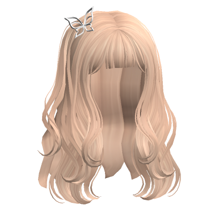 Elegant Half up Hair in Ginger and Blonde's Code & Price - RblxTrade