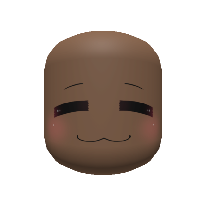 Roblox Item Funny Chill Derp Face - Brown