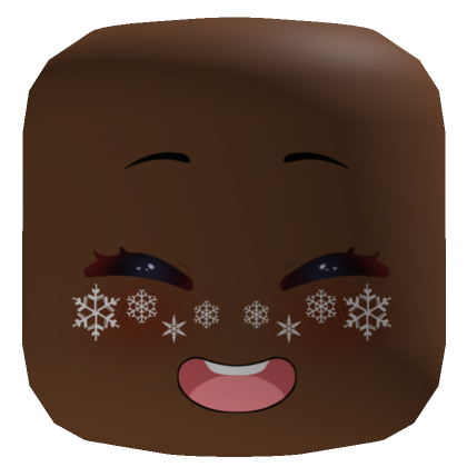 Roblox Item Cute Christmas face♡