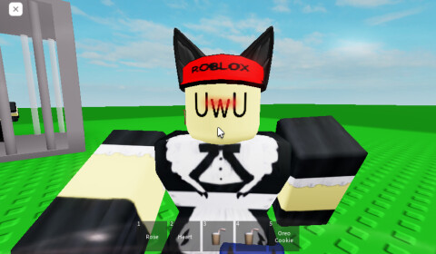 furry neko cashier game it follows u (READ DESC) - Roblox