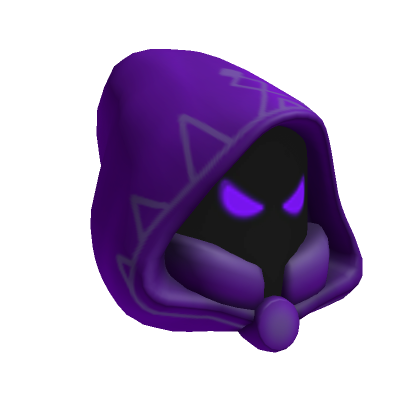 Roblox Item Purple Evil Wizard Hood