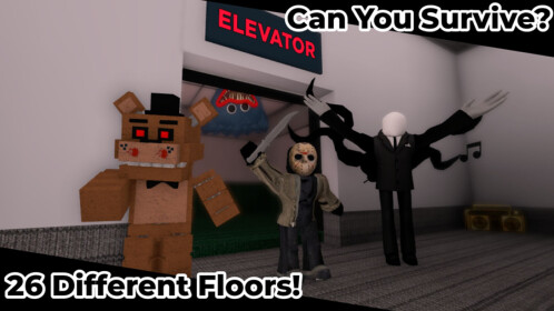 I Found SLENDER MAN on an Elevator?! (Roblox Insane Elevator Game) 