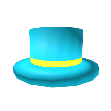 Blue Top Hat - Roblox