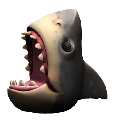 Shark Bite Grey - Roblox