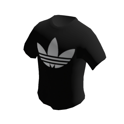 adidas Black Trefoil Tee | Roblox Item - Rolimon's