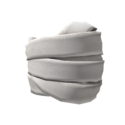 Atadura de Rosto Completa Branca - Roblox