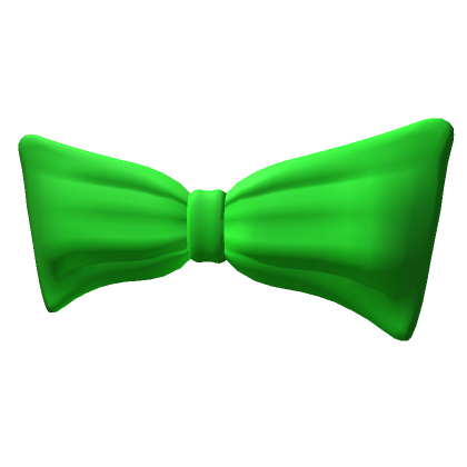 Roblox Item Green Bow Tie