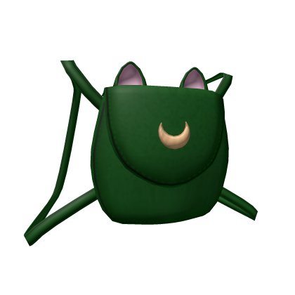 Roblox Item Mooncat Backpack Green 1.0