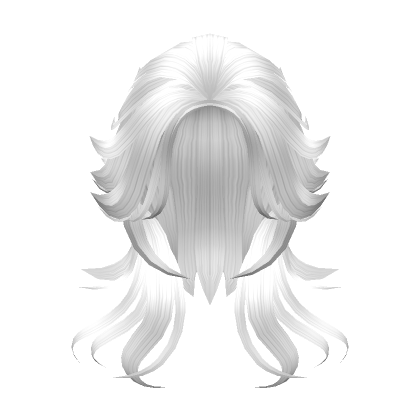 Cute White hair - Roblox