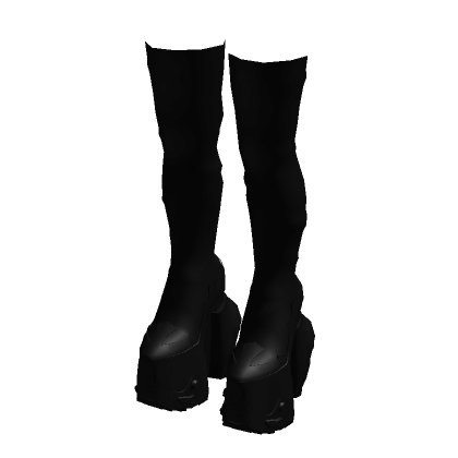 Alien Thigh High Boots (Void) | Roblox Item - Rolimon's