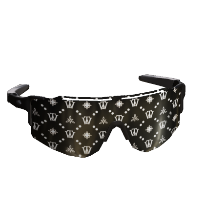 Roblox Item black designer tactical sunglasses