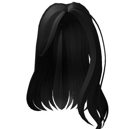 Y2K Popular Girl Black Hair's Code & Price - RblxTrade