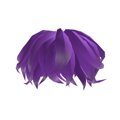 Purple Messy Anime Hair | Roblox Item - Rolimon's