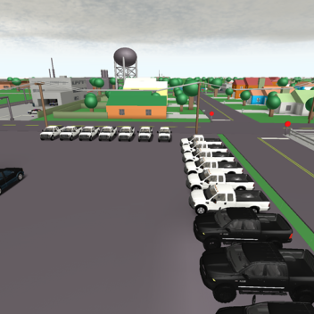 Lots Of Trucks On Town Of Robloxia