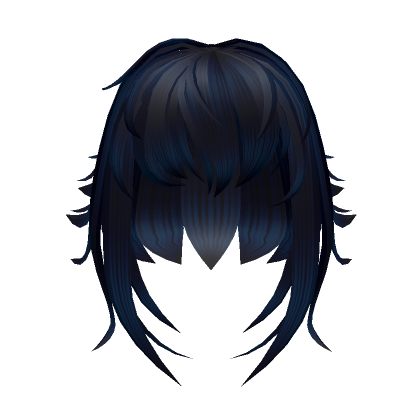 Black Blue Hair | Roblox Item - Rolimon's