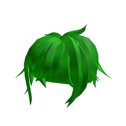 Stylish hair Green - Roblox