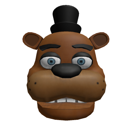 Freddy Bear Animatronic Head Hat