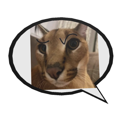 Big Floppa Caracal Cat Meme' Beanie