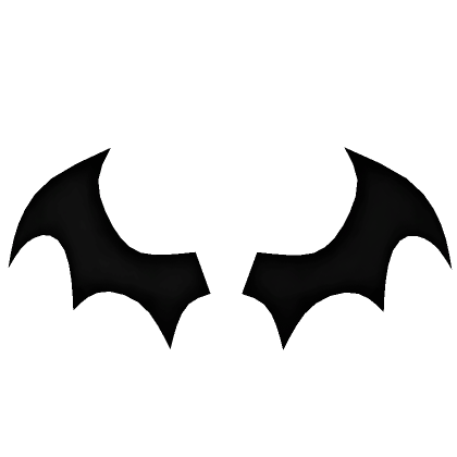 Roblox Item Black Huge Floating Bat Wings