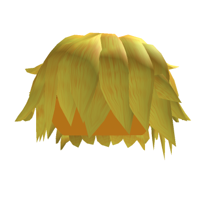 Roblox Item Yellow Anime Hair