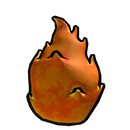 Fire Clip Roblox - Roblox Orange Dominus - Free Transparent PNG