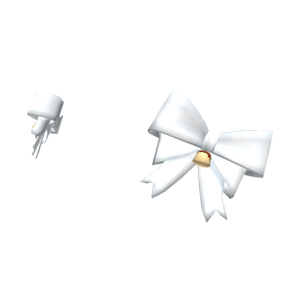 White bow tutu skirt on sale roblox