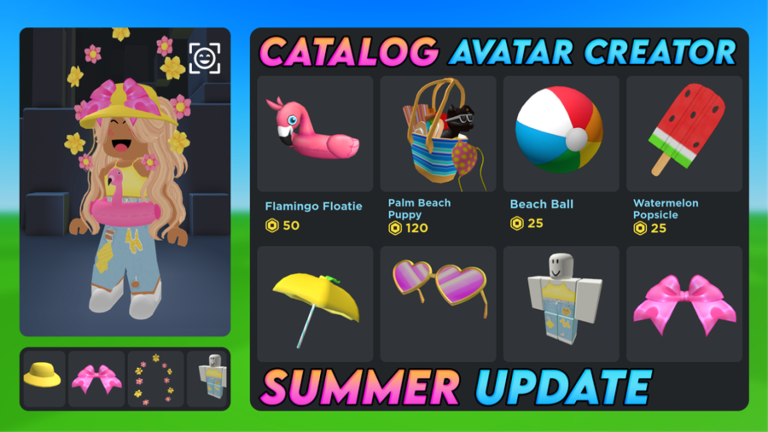How to use Catalog Avatar Creator feature in PLS DONATE