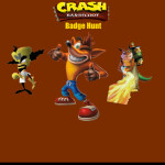 Crash Bandicoot Badge Hunt (33 BADGES)